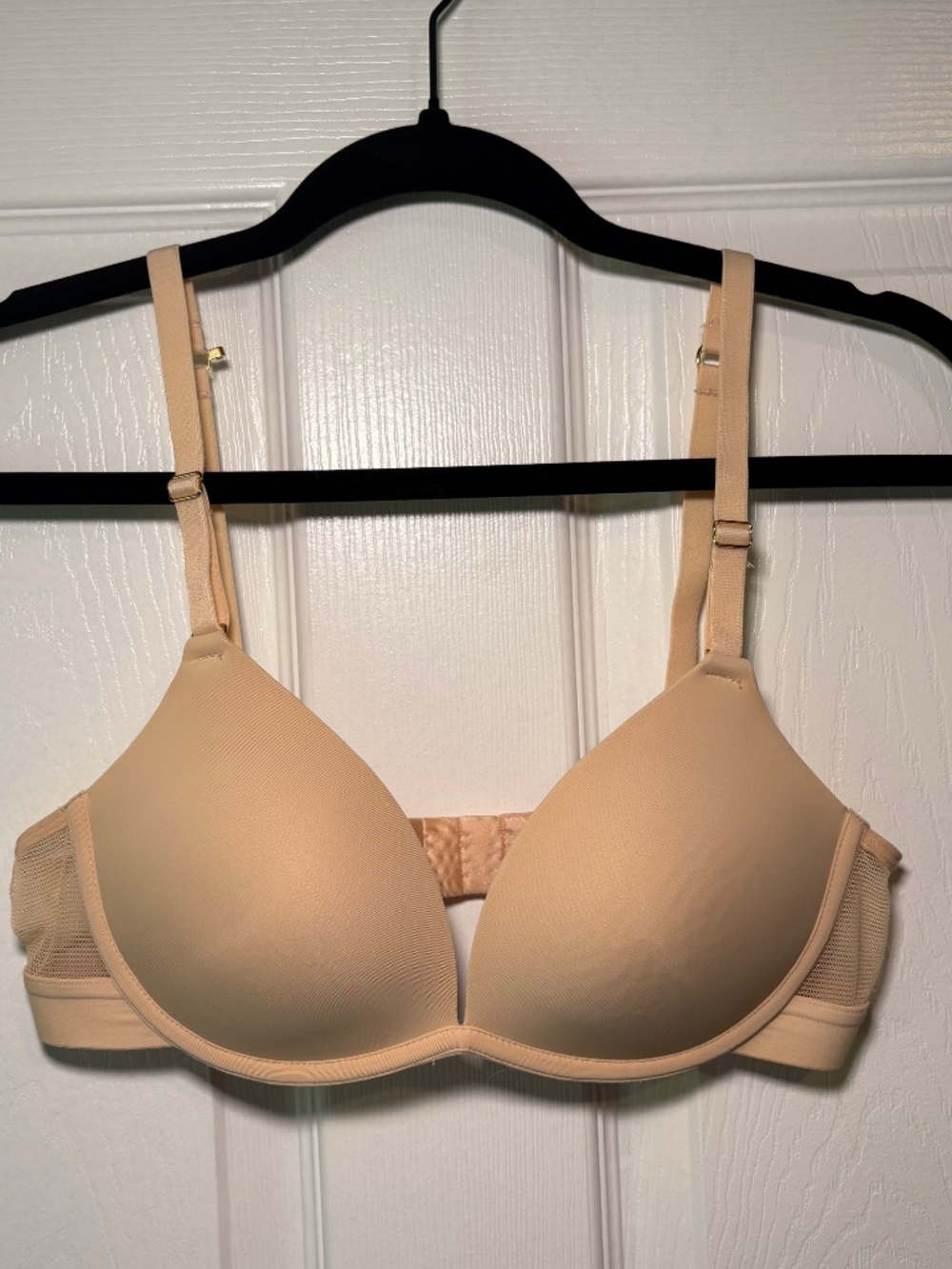 LIVELY The All-Day T-Shirt Bra 34B Nude Beige Wireless Racerback - Picture 6 of 7